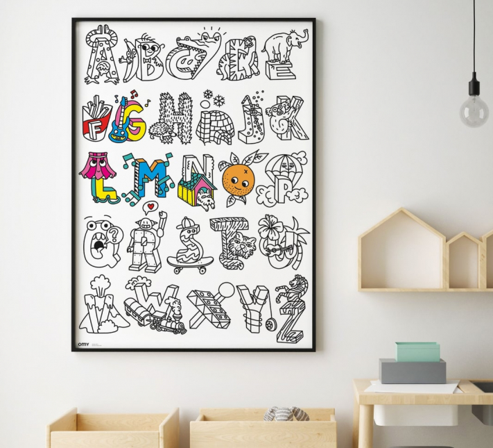 Omy - Jouets, Coloriage, Posters - Bathroom Graffiti